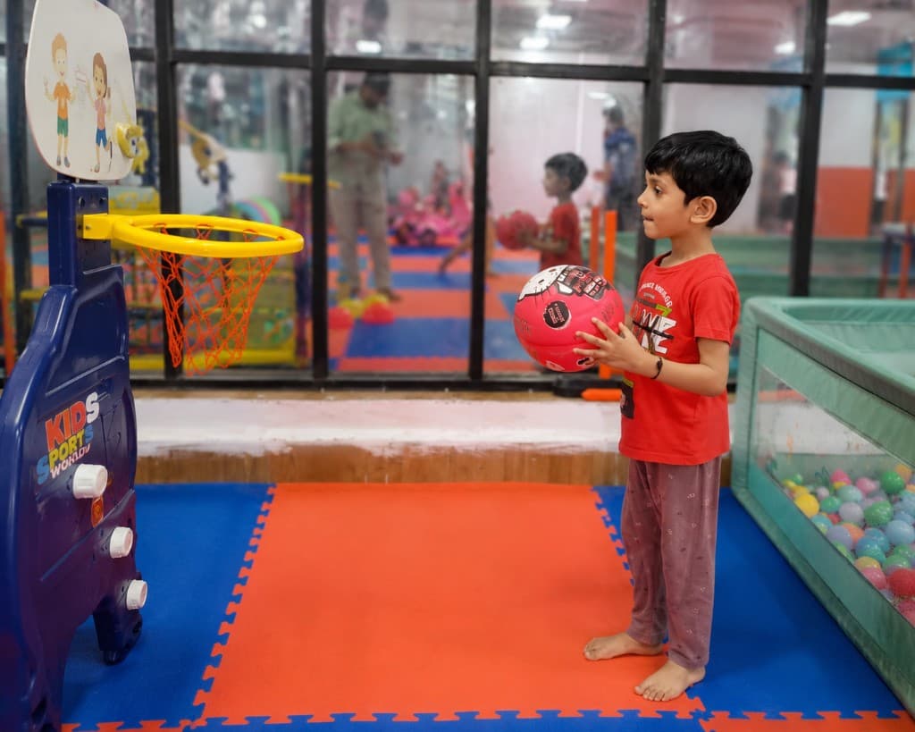 Interactive celebration zones with music, movement, and play