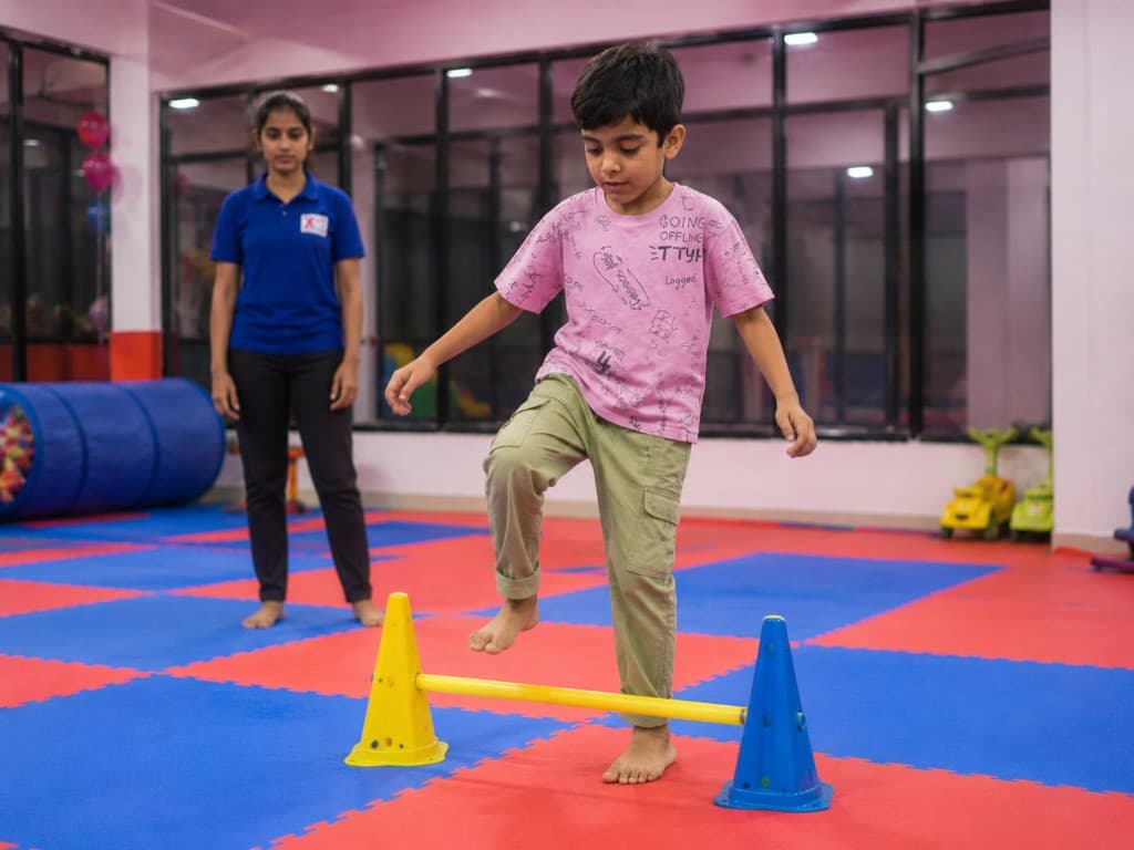 Fitness and coordination challenges in a premium indoor environment